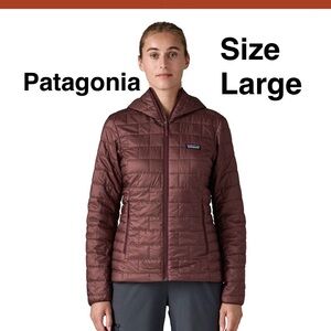 Patagonia Women's Nano Down Puffer Jacket -NEW- size large